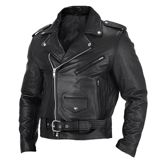 Brandon - Stilvolle Lederjacke mit mehreren Taschen für Herren