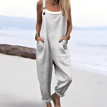 Gladys - Künstlerisch designter Damen-Jumpsuit
