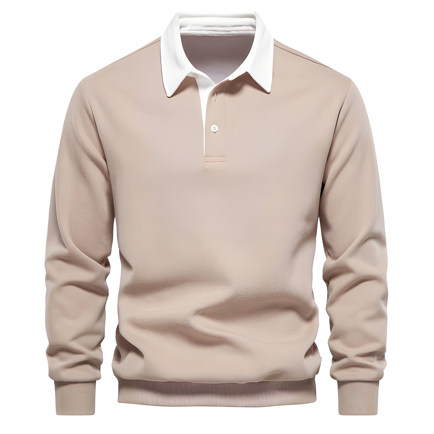 Shelton - Lässiges Langarm-Poloshirt für Herren