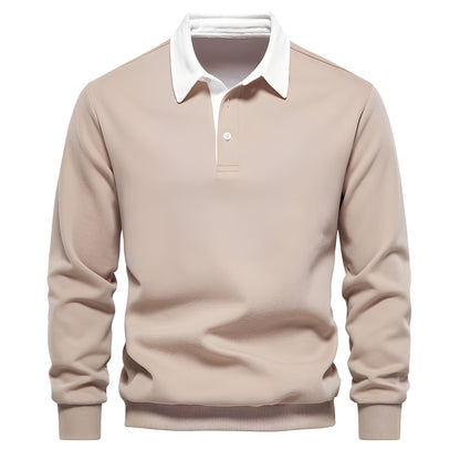 Shelton - Lässiges Langarm-Poloshirt für Herren