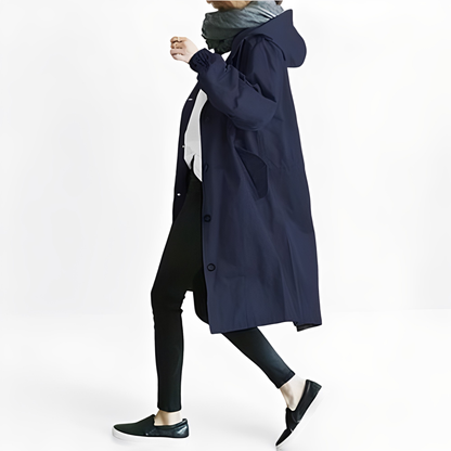 Giselle - Wasserdichte Regenjacke mit Kapuze für Damen