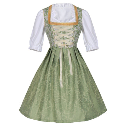 Ashlie - Klassisches Oktoberfest-Kleid für Damen mit Schlitz
