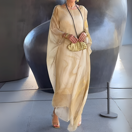 Emory - Modernes Seidenchiffonkleid für Damen