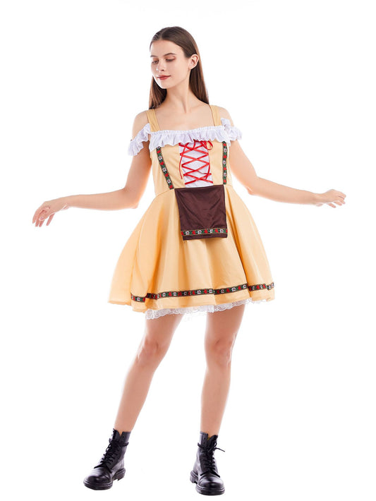 Charisse - Slim-Fit-Midikleid für Damen zum Oktoberfest