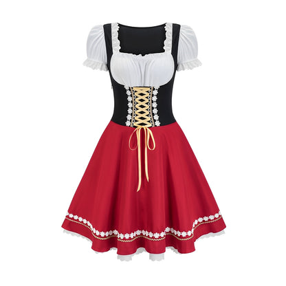 Sharyn - Lässiges Dirndl-Kleid für Frauen zum Oktoberfest