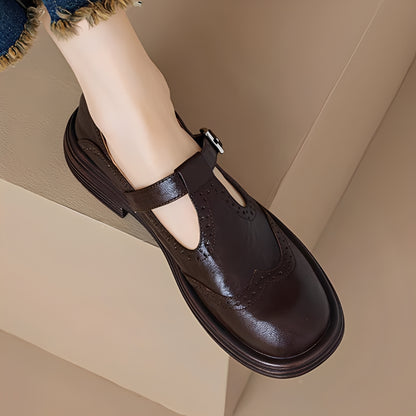 Marley - Stilvolle flache Lederschuhe für Damen