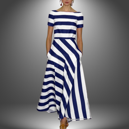 Clementine - Vielseitiges langes A-Linien Kleid