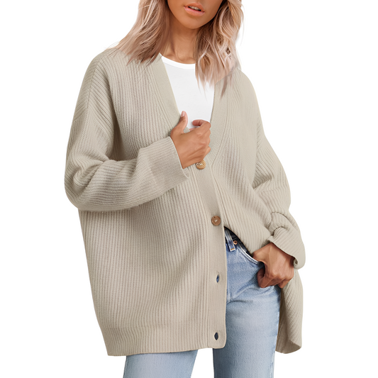 Christal - Lässiger Oversize-Cardigan für Damen