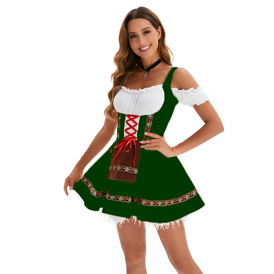 Adella - Stilvolles Oktoberfest-Dirndl-Minikleid für Damen