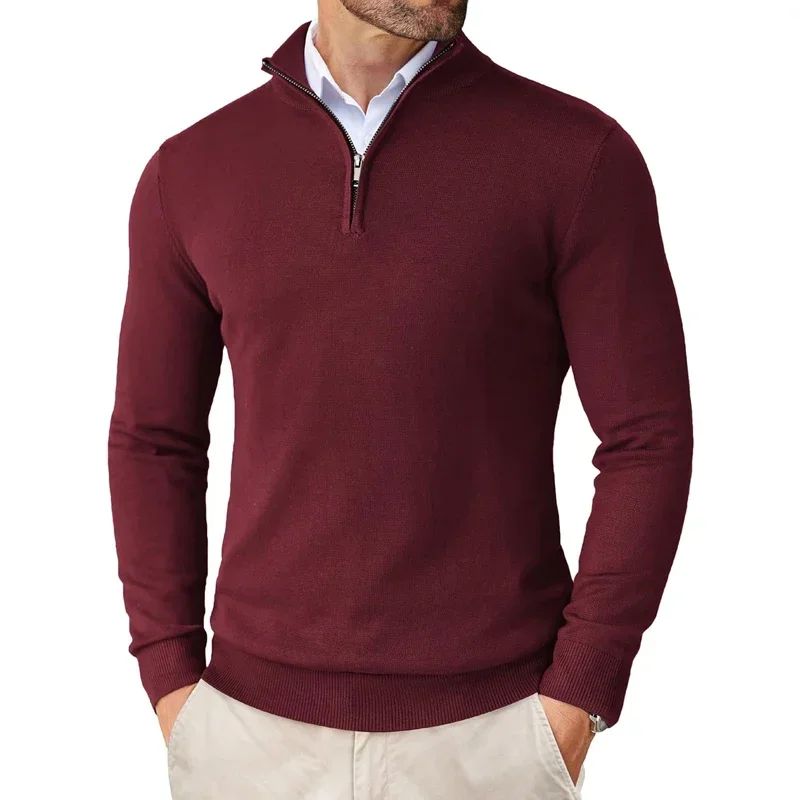 Bowen - Moderner Pullover mit Reißverschluss für Herren