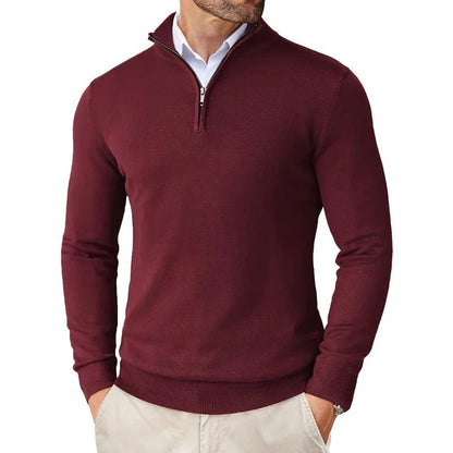 Bowen - Moderner Pullover mit Reißverschluss für Herren