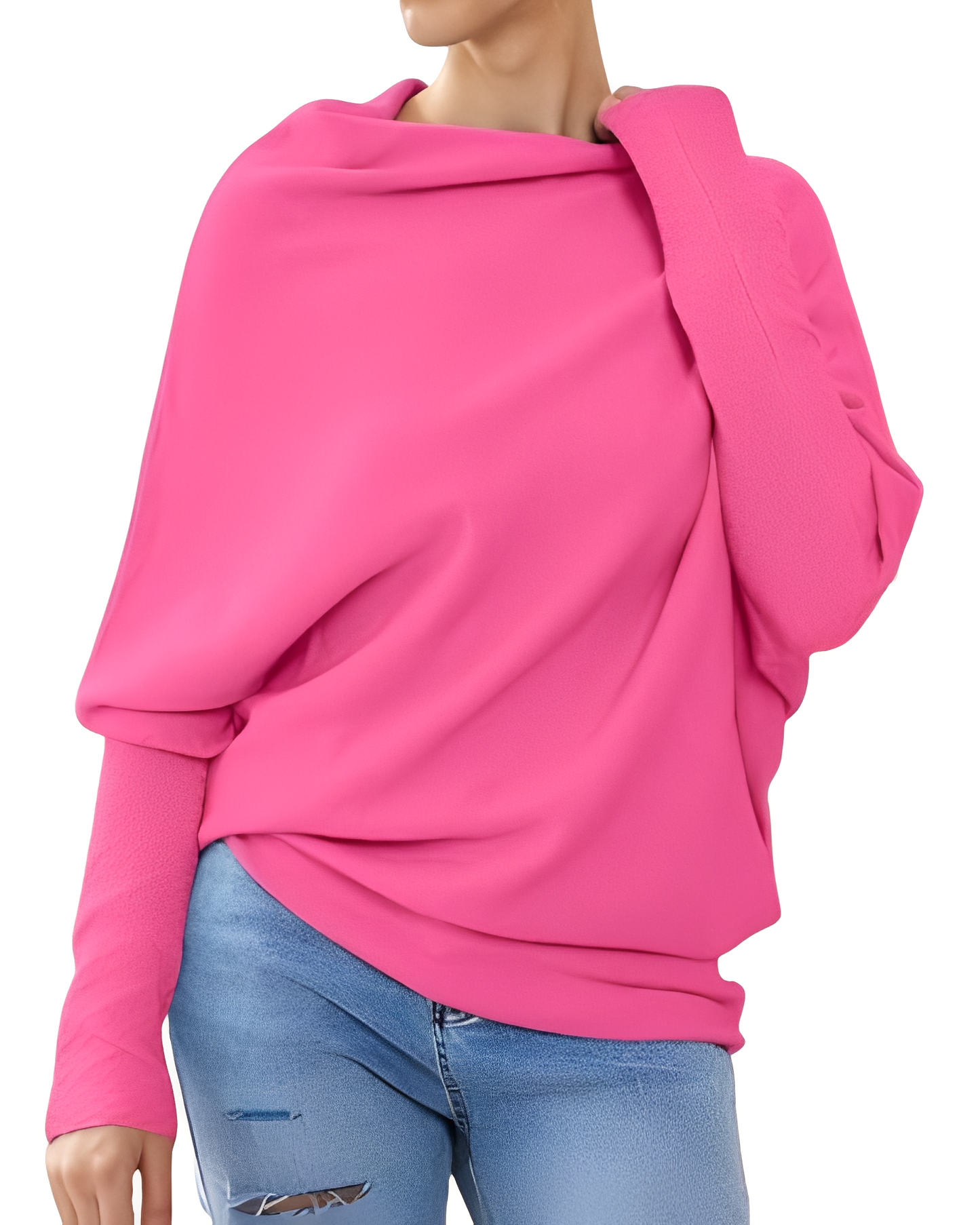 Gabrielle - Modischer Off-Shoulder-Pullover für Damen