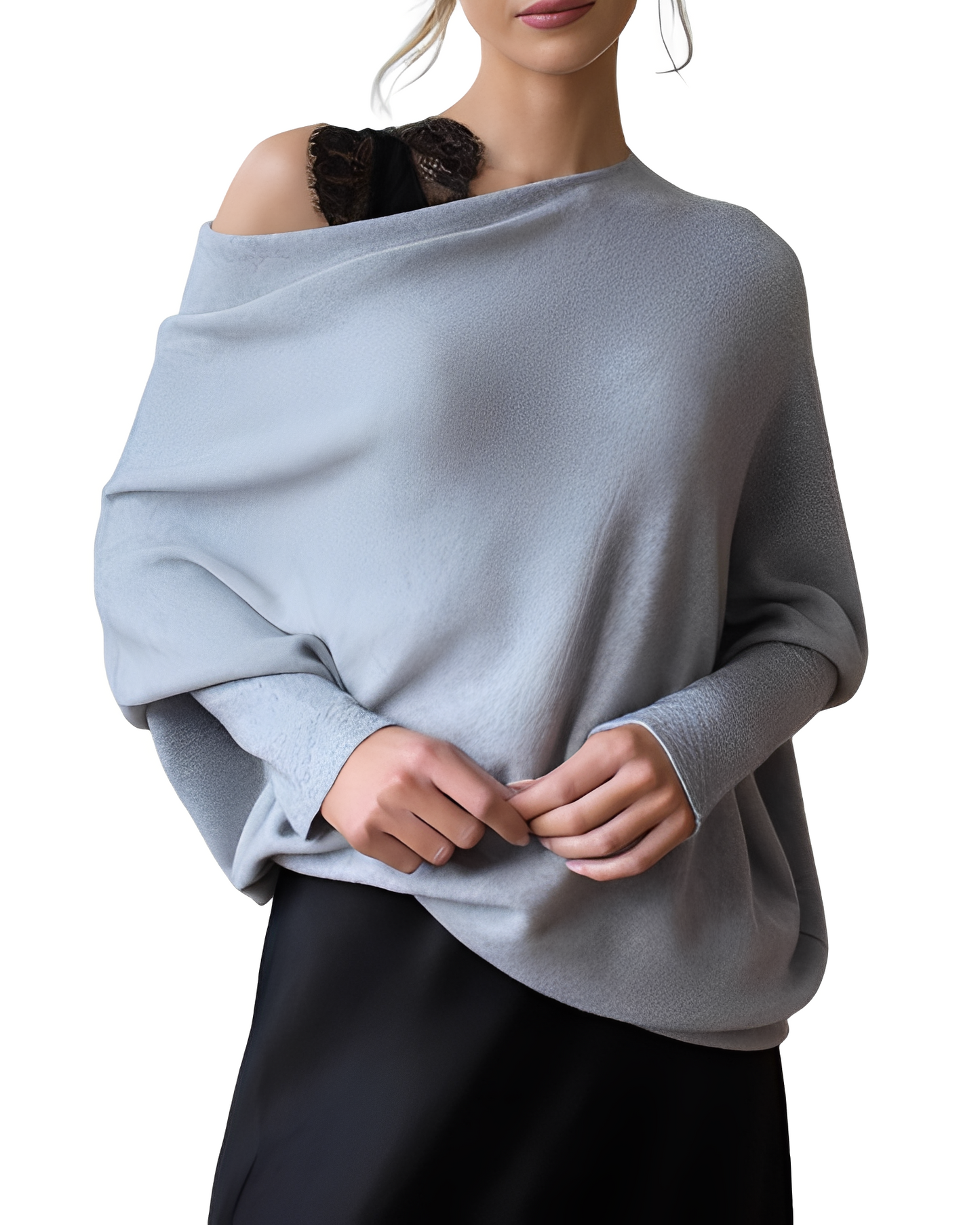 Gabrielle - Modischer Off-Shoulder-Pullover für Damen