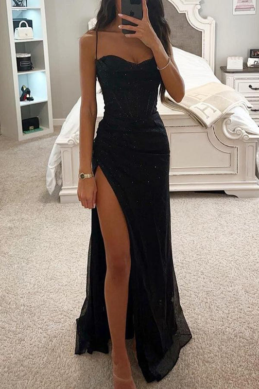 Alina – Satin Korsettkleid