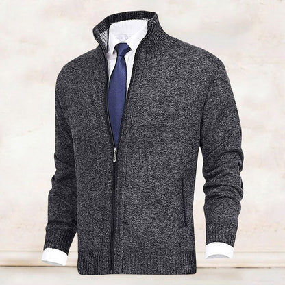 Saber – Strickjacke mit Kragen