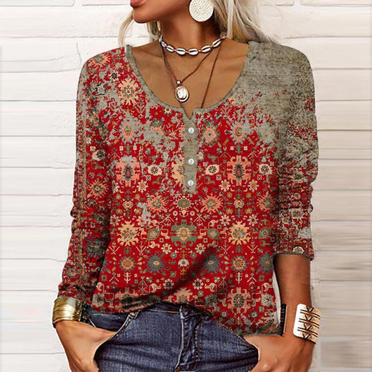Hilde - Schicker Pullover mit Aztekenmuster