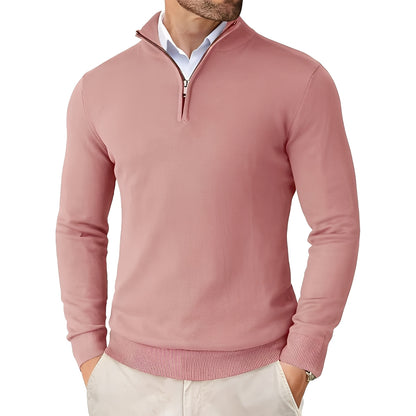 Darell - Eleganter Strickpullover mit Reißverschluss für Herren