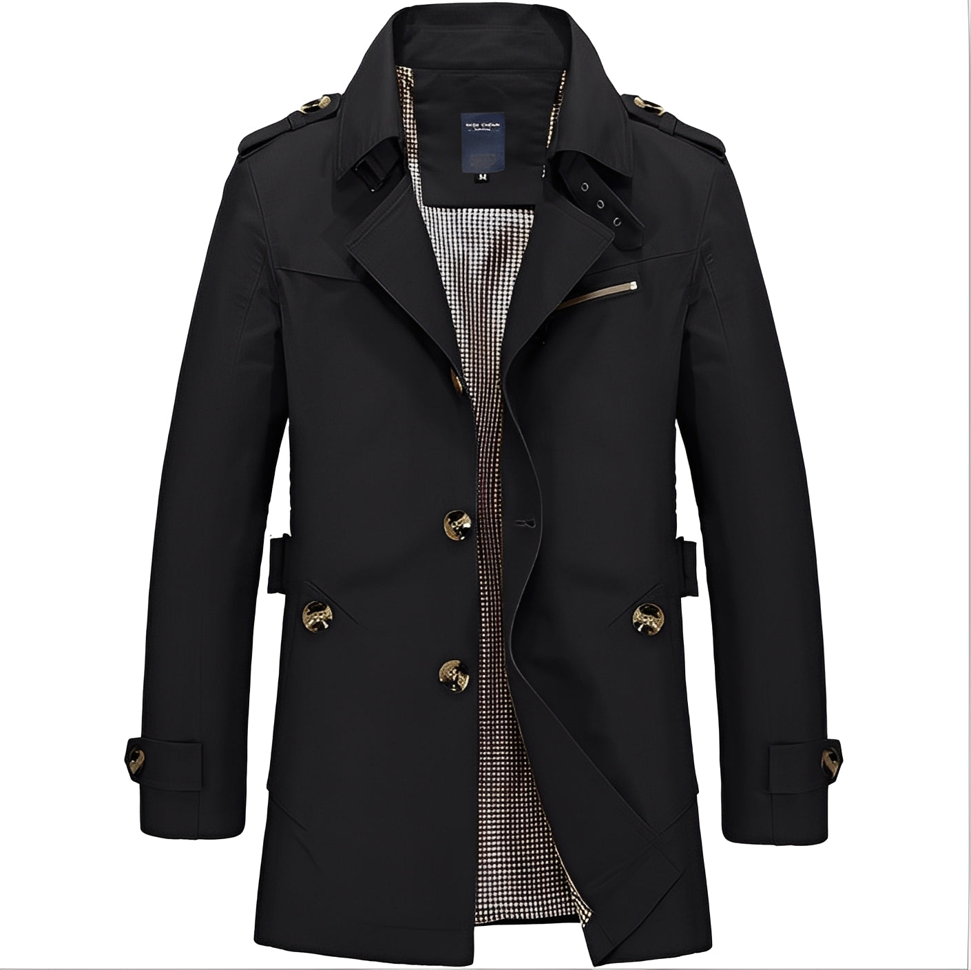 Harry - Lässige, mittellange Windjacke für Herren