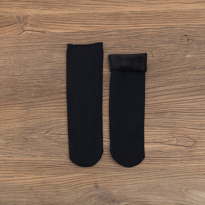 Gloria - Warme Samt-Schneesocken für Damen