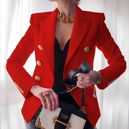 Raschelle - Klassischer Blazer mit Knöpfen für Damen