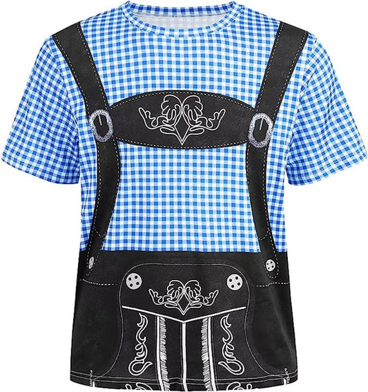Dexter - Oktoberfest-T-Shirt mit festlichem Aufdruck für Herren