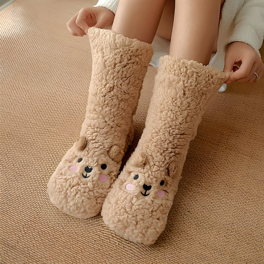 Caelie - Stylische, süße, dicke Fleece-Socken für Damen