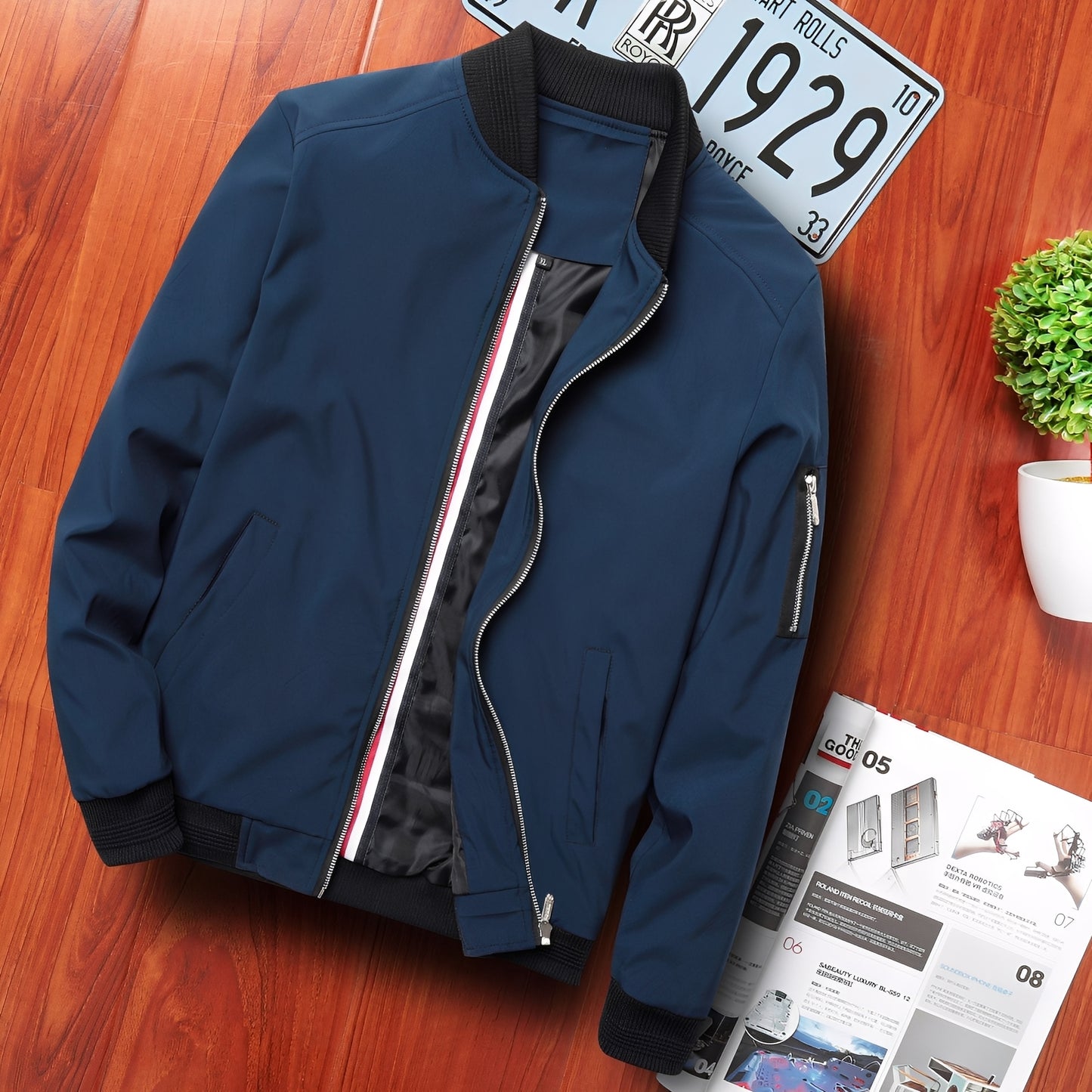 Leonard - Stilvolle Bomberjacke für Herren