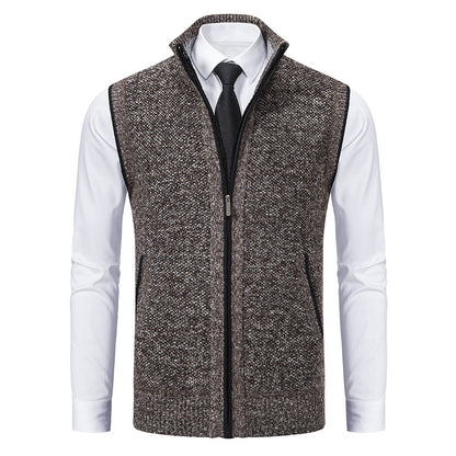 Damion - Lässiger Strickmantel aus Fleece für Herren