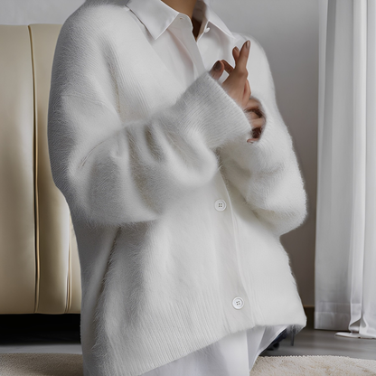 Emberly - Lässiger, locker sitzender Kaschmirpullover für Damen