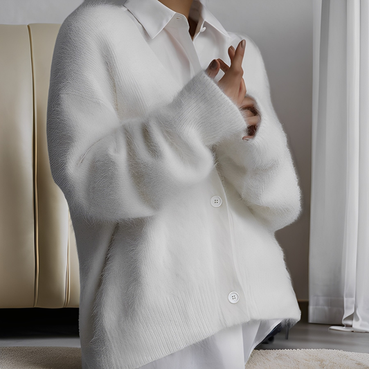 Emberly - Lässiger, locker sitzender Kaschmirpullover für Damen