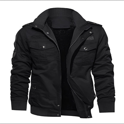 Gary - Stilvolle Fleecejacke mit Taschen für Herren