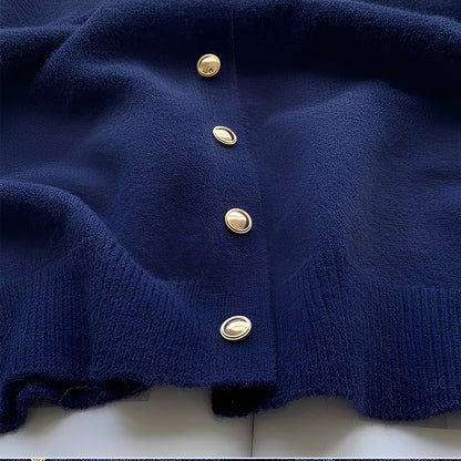 Merla - Lockerer Pullover-Mantel mit Rundhalsausschnitt für Damen