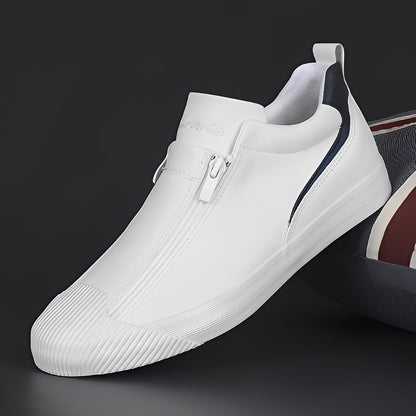 Jerred - Moderne Lederschuhe mit Reißverschluss für Herren