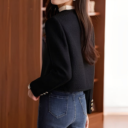 Trecia - Stilvolle kurze Tweedjacke für Damen