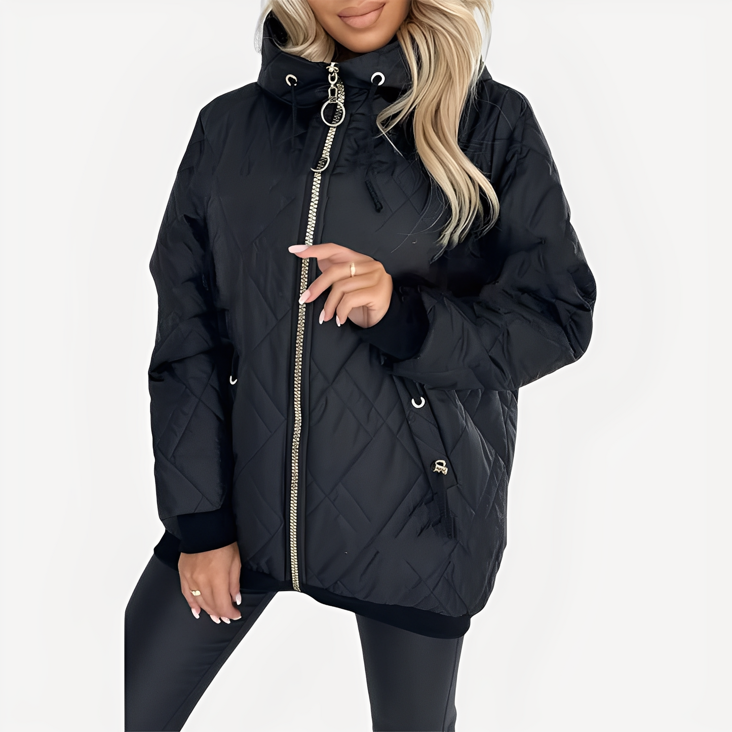 Narelle - Lässige, leichte Jacke mit Kapuze für Damen