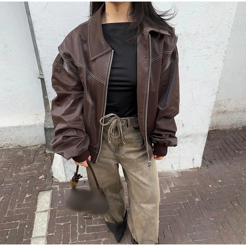 Jaidyn - Oversized-Bomberjacke für Damen