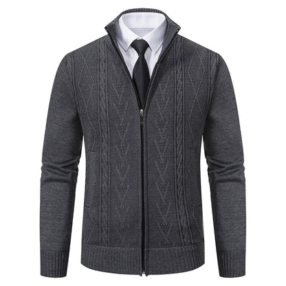 Stafford - Eleganter Cardigan mit Reißverschluss für Herren