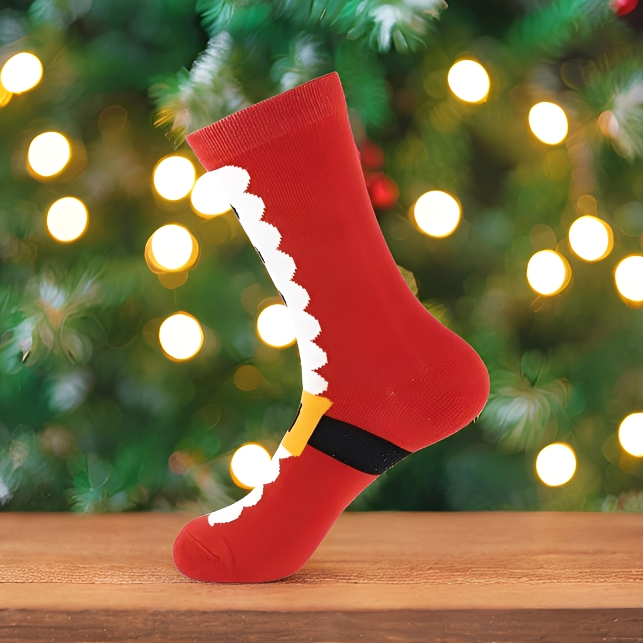 Rowena - Stilvolle Unisex-Weihnachtssocken