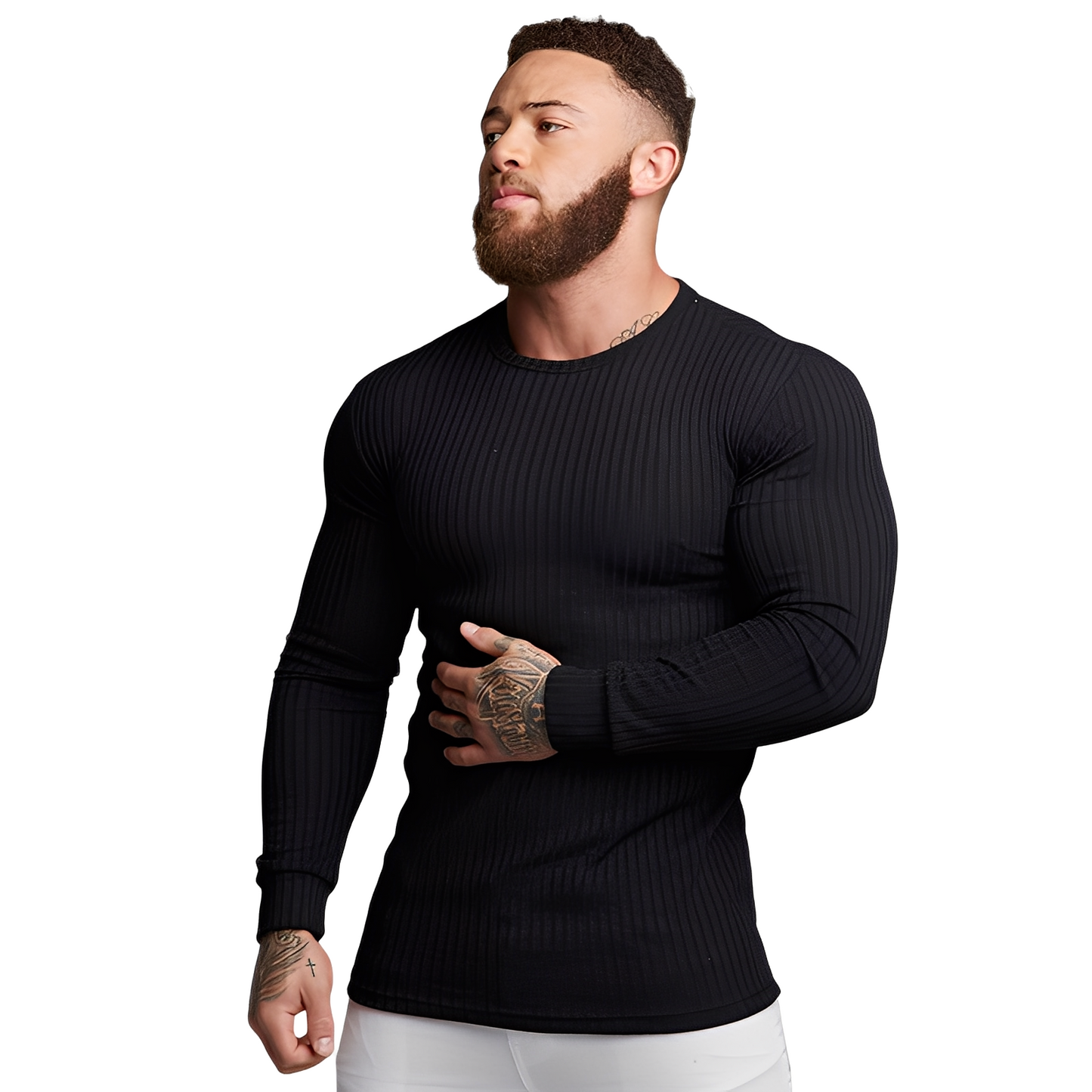 Wynne - Schlichter, schmal geschnittener Pullover für Herren