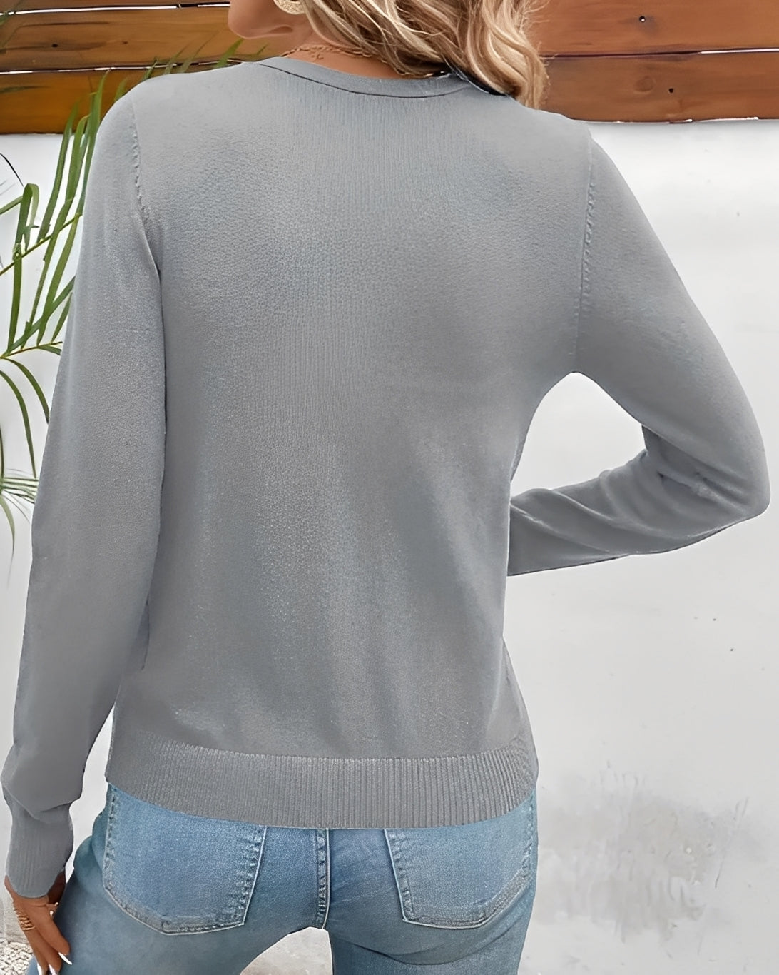 Meryl - Eleganter Cardigan mit Knopfleiste für Damen