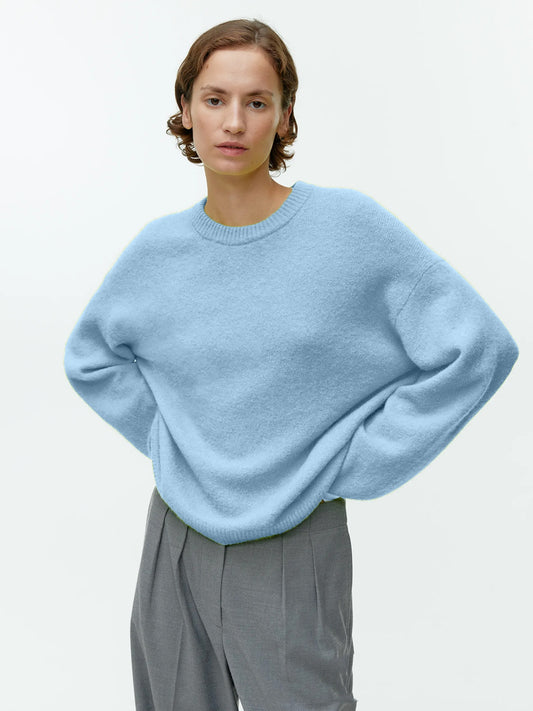 Caelie - Lässiger, dicker Kaschmirpullover für Damen