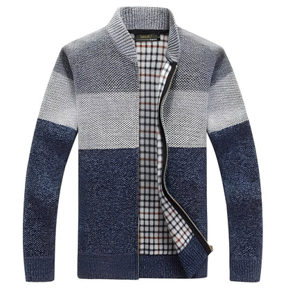 Shaw - Klassische Strickjacke mit Futter für Herren