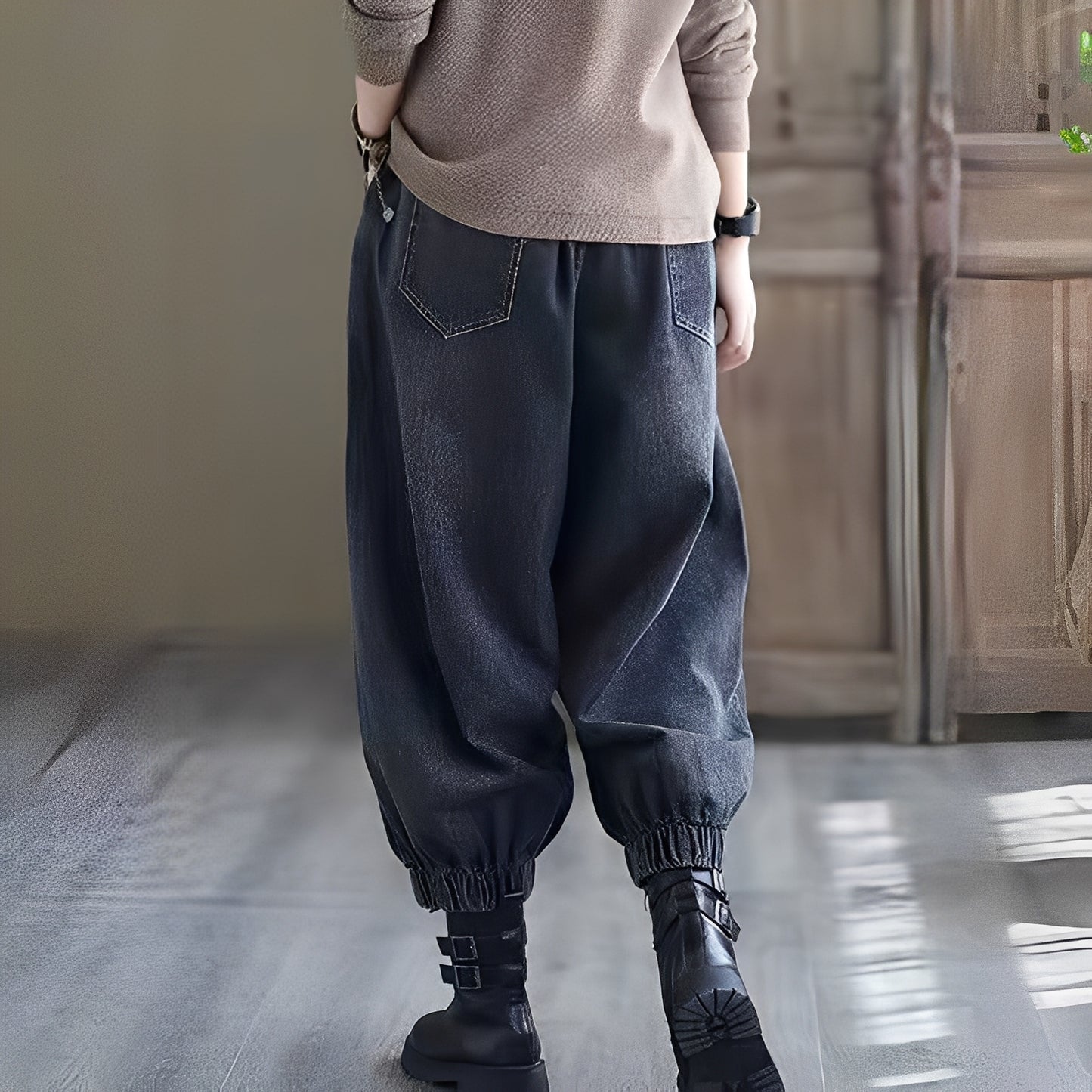 Shyanne - Klassische Jeans mit elastischem Bund für Damen