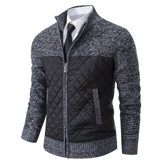 Denton - Stilvolle, warme Jacquard-Twill-Jacke für Herren