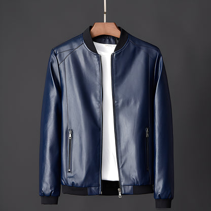 Jeremy - Stilvolle Biker-Lederjacke für Herren