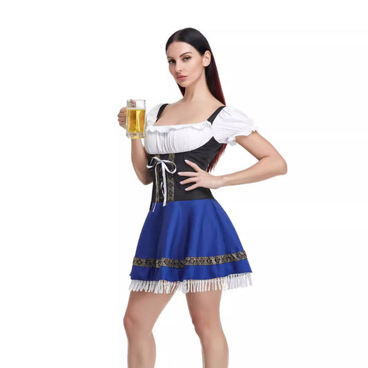 Emery - Slim-Fit-Oktoberfest-Dirndlkleid für Damen