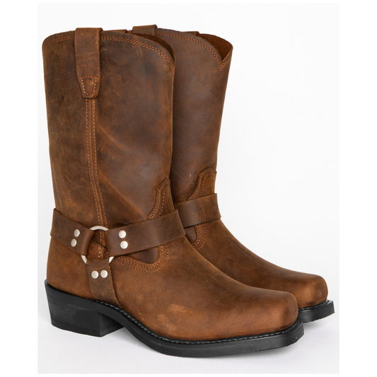 Crofton - Lässige Leder-Cowboystiefel für Herren