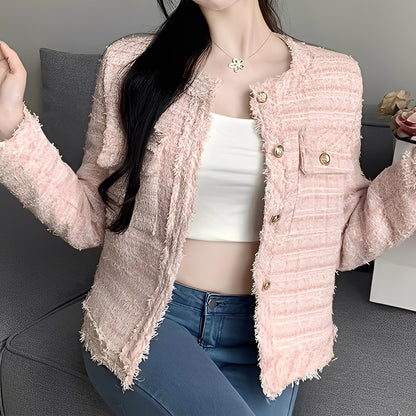 Rexanne - Modische kurze Jacke mit Taschen für Damen