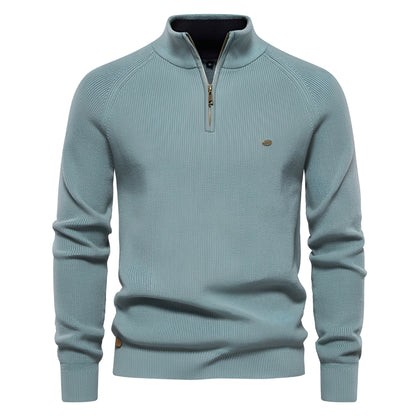 Royston - Lässiger Pullover mit Viertelreißverschluss für Herren