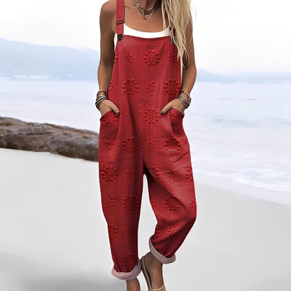 Gladys - Künstlerisch designter Damen-Jumpsuit